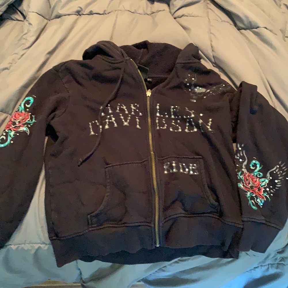 Harely Davidson zip up